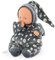 Corolle 9000020120 - Mon Doudou Babipouce Glow in The Dark, leuchtet im Dunkeln, extra weiche Schmusepuppe mit Vanilleduft, waschbar, 28cm, Behält den Daumen im Mund