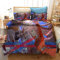 XSLGOGO Darling in The Franxx Bettwäsche-Set 2-teilig/3-teiliges Set Zero Two Prints Bettbezug und Kissenbezüge Bettwäsche-Set Personalisierte Bettwäsche für Home School Dormitory Theme Hotel