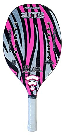 Ace Beach Tennis Raqueta Beach Tennis Racket Fiberglass 2022 (Glitter)