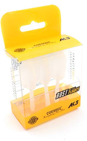 CUESOUL ROST integrierter Dartschaft und Flights Medium, schlanke Form, 3er-Set