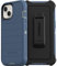 OtterBox Defender Series Screenless Edition Schutzhülle für iPhone 13 (nur für iPhone 13) – Holsterclip im Lieferumfang enthalten – antimikrobieller Schutz, keine Einzelhandelsverpackung – Fort Blue