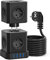 VOOMY 13-en-1 Regleta Vertical Enchufes con USB, Enchufe Desmontable con Cable de 2M, Enchufe Multiple Dos Piezas Proteccion Sobretension, Negro