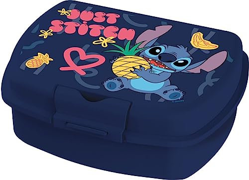 arlis Boîte à goûter Stitch en Pvc - Fabrique en Espagne (Lunch Box Stitch)