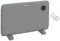 HOMCOM 1200W Electric Panel Heater, Freestanding or Wall Mounted, Convector Heater with LED Display, Open Window Detection, Timer, Overheat Protection, Remote Control, Grey