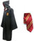 WHSUXAYC Hogwarts Magician Robe, Gryffindor Ravenclaw Cape, Youth Adult Uniform, Halloween Carnival Cosplay Costume (Red, XL)