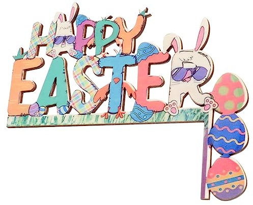 -Türrahmen, Holzhasenschilder, Holz-Türschild, Willkommensschild, Türrahmen, Basteln, Hasentür, Eckschild, Heimdekoration, Tischdekoration, Zubehör, Haushalt, Büro