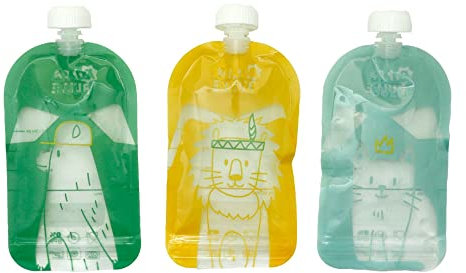 Badabulle Lot de 15 sacs compressibles réutilisables B004500