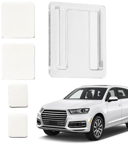 Mautpass-Aufkleberhalter, Parkausweis-Halter für Auto-Windschutzscheibe, abnehmbarer Kleber, ETC-Kartenhalter, Auto-Parkausweis-Halter