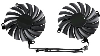 LIYANYG Für CF-12910S Lüfter Für INNO3D RTX 3050 3060 Ti 3070 für Twin X2 OC Grafikkarte Kühler(Black 2-Fan)