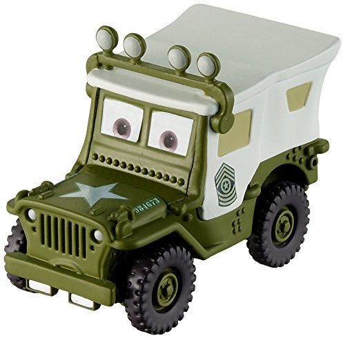 Mattel Disney Cars 3 - Sarge with roof lighting