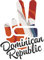 INDIGOS UG - Aufkleber - Autoaufkleber - Sticker - Dominican Republic - Victory - Sieg - Heckscheibe, Kofferraum - 25x20 cm