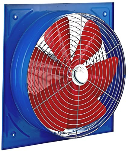 500mm Wandventilator 5600 m³/h Axial Fenster Mauer Ventilator Einbauventilator Einbaulüfter Axialventilator Axialgebläse Wandlüfter Gebläse Lüfter Wand Industrie