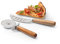 Zeller 25592 Pizza-Schneide-Set, Silber