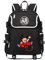 WANHONGYUE Dragon Ball Anime Cosplay 15.6 Laptop Backpack Schoolbag Rucksack with USB Charging Port Black / 2