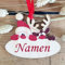 Gravure Events Christbaumkugel mit Namen - Personalisierte Weihnachtskugel Holz mit Name. Personalisiertes Geschenk. Inklusive Farbband zum Aufhängen – Weihnachtsbaumkugeln DS1