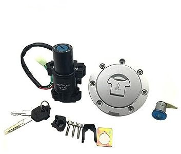 TERAM LOISIRS Kit Neiman Chiave Tappo Serratura per Honda CBF 500 dal 2004 al 2005 / CBF 1000 dal 2006 al 2010 / CBF 600 2004 al 2009 / CB 900 919 Hornet dal 2002 al 2 Nuova Francia.