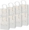 8 Pcs Hen Party Bags Bronzing Party Bags Hen Do Party Bags with Handles Rose Gold Heart Gift Bags White Paper Bags for Wedding Bridal Shower Bachelorette Party Favour