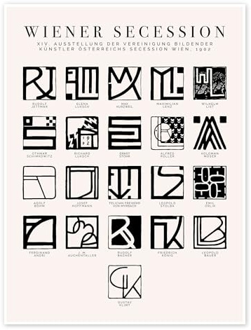 Posterlounge Wiener Secession - Signets Poster