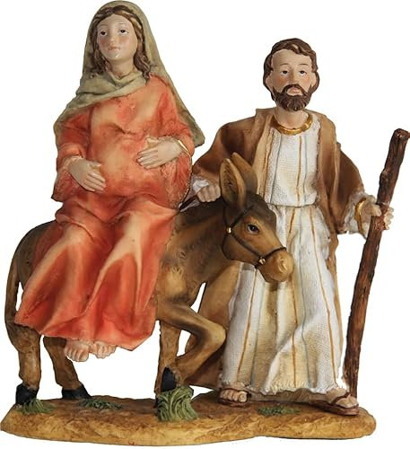 Dekoprojekt Krippenfigur Herbergssuche 13,1 cm