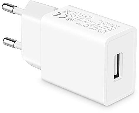 MatauMahi 5V1A USB Ladegerät (Weiß), 5W Netzteil, Stecker, Adapter für Handys, Tablets, Powerbanks, Bluetooth-Kopfhörer, Smartbands und Andere Geräte Mit USB-Schnittstelle