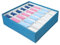 AiQInu Schubladen Organizer für Socken und Unterwäsche,24 Zellen Faltbare Schubladen Ordnungssystem Kleiderschrank Schublade Divider Organizer zum Unterwäsche, Socken, Krawatten, Gürtel