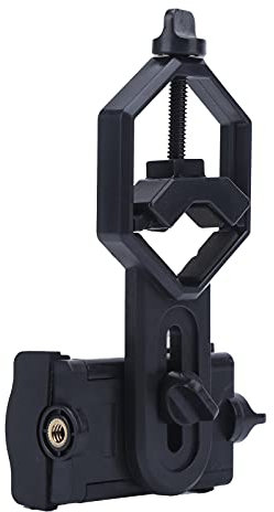 KIMISS Adaptador de Telescopio para Teléfono Móvil, Soporte Universal para Teléfono Inteligente para Telescopio Binocular Monocular