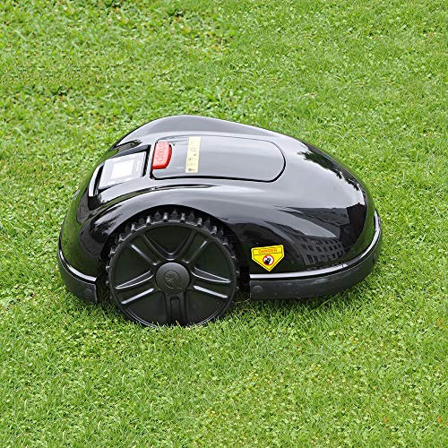 Robot Lawnmower, Auto Charging Intelligent Robotic for Lawns up to 1300m², 28cm Cut Width & 2.5-5.5cm Cutting Heights, APP Wifi Control, Theft Protection, Pressure/Lift/Tilt/Bump Sensor