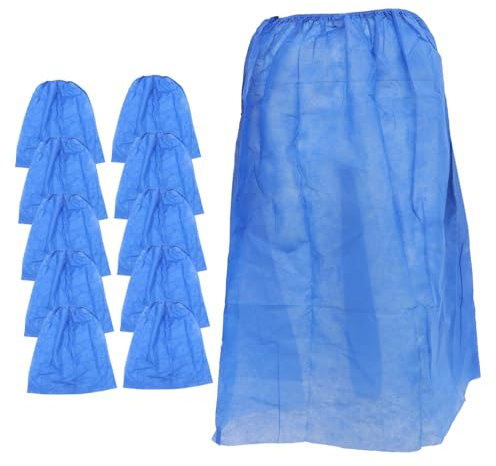 BESPORTBLE 10 Pièces jupe de bain jetable - Peignoir non-tissé - Robe de bain robe de femme peignoirs de sauna serviettes de bain serviette de bain jupes de bain pour dame jupe de bain femme