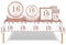 69pcs Rose Gold 16th Birthday Decorations for Girls,16th Birthday Tableware Tablecloth Paper Plates Napkins Serviettes and Cups Sets for 16 th Birthdays Table Decoration for Her 16 th Birthdays Gifts