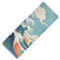 Yogamatte im Retro-Stil, japanische bunte Wellen, dick, 1 mm, für Hot Yoga, rutschfest, mit Yoga-Tasche, 180 x 66 cm