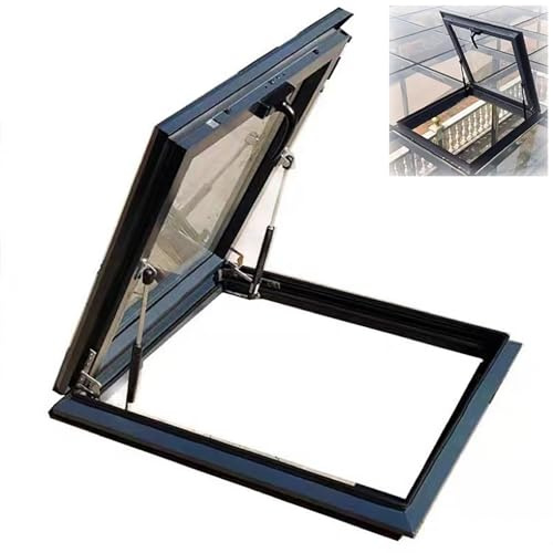 Dachfenster Zum Öffnen, Lichtschachtfenster, Dachluke, Notausstiegs/Fluchtlukenabdeckung, Dachausstiegsfenster(80x100cm/31x39in)