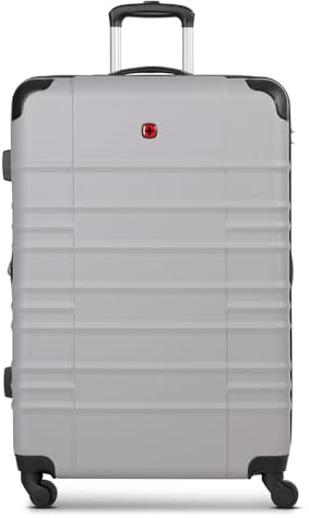 WENGER Check-in Koffer für Damen und Herren | großer XL Trolley 51 x 30 x 75 cm aus hochwertigem, stoßfestem ABS Material | Erweiterbar & Teleskopgriff| Amplar Evo Serie