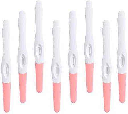 BESTYASH Schwangerschaftstest und Kunststoffmaterial 20 Stück zur Genauen Früherkennung mit Hoher Empfindlichkeit für Frauen zu Hause