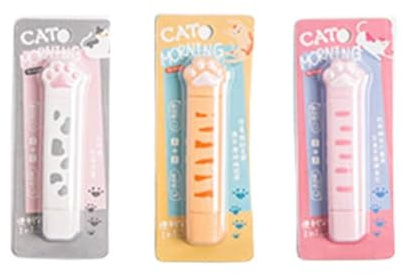 Cute for Paw Roller Korrekturband Schreibwaren Korrektor Student Altere Corrector Concealer Flüssigkeit Schreiben Entfernen Abfall Tapeeasy Korrektur Reißfest Radiergummi Schreibwaren
