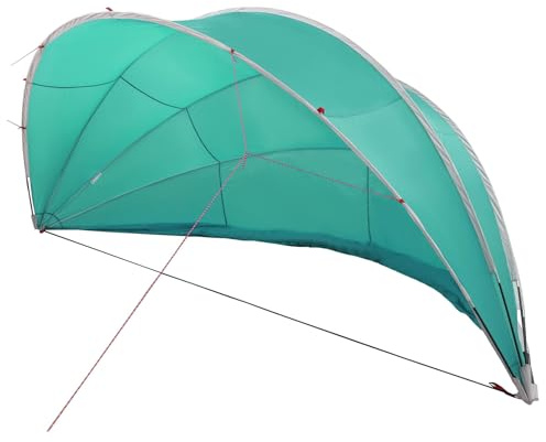vidaXL Dome Piscina 472 x 460 x 229 cm Verde Mare