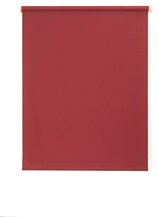 Sunlines HWA10466 Seitenzugrollo Verdunklung, Stoff, rot/weiß, 162 x 180 cm