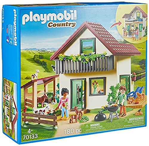 PLAYMOBIL Country 70133, Casa con Allevamento Bio, dai 4 Anni