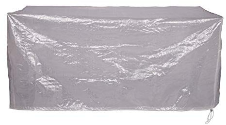 Laneetal Housse de Protection pour Meubles de Jardin Bâche Couverture en PE Imperméable pour Table et chaises Transparent 250x210x90cm