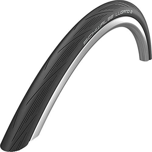 Schwalbe Lugano 2 K.Guard Falt 28x1,0 25-622mm 700x25C Rennrad Reifen + Flicken