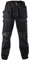 Black Hammer Mens Work Trousers Multi Pockets Cargo Heavy Duty Reinforcing Stress Points Pants and Knee Pad Pockets Workwear Black (36W / 31L)