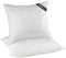 MALIKA® Kopfkissen 80x80 im 2er Set | mit 100% Baumwoll Satin | Öko-Tex Standard 100 | Bettkissen Allergiker Kissen