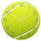 Baoblaze -Wanduhr aus Acryl, leise, Nicht tickende Wanduhr, Bürodekoration, Tennis
