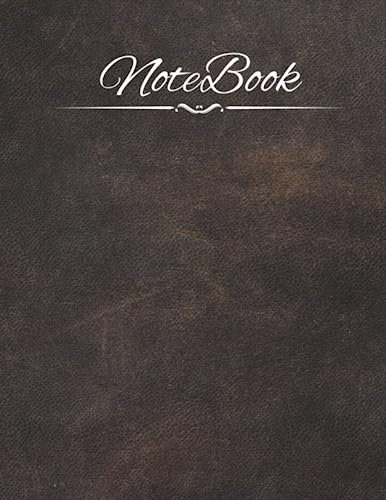 Notebook: Brown leather look texture, Skyrim Notebook, Business Notebook, Notebook, Vintage Notebook