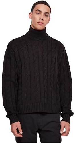 Urban Classics Herren Boxy Roll Neck Sweater