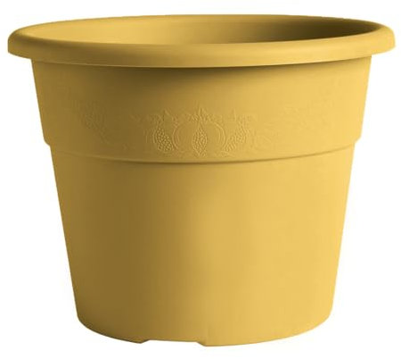 bama Pot De Fleurs hedera en Plastique - Jaune - 9,7l