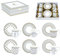 Easy Life COFFRET 6 TASSES A CAFE 10CL EN PORCELAINE