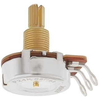 The Lord of the Tools CTS 500K Audio Taper Short Shaft Guitar Pot Guitar Audio Potentiometer CTS Audio Taper Potentiometer for Electric Guitar Bass