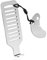 4 Pcs Serrure de Porte Portable pour Voyage, Verrou de Porte Portable Verrou Portable de Voyage avec Vis pour Hôtel Appartement école Maison(Argent)