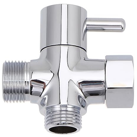 DOITOOL 3 Deviatore Per Doccia Wc Bidet Argento Robusto Acciaio Inox Design Elegante