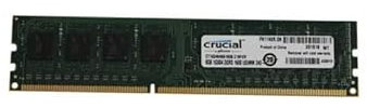 Crucial 8Go RAM DDR3 CT102464BA160B.C16FER DIMM PC3-12800U 1600Mhz 240-Pin CL11